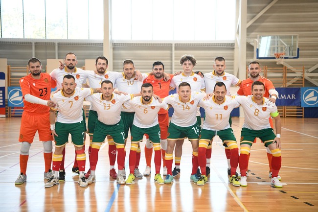 Националният отбор на България по футзал с четвърта загуба в Европейските квалификации