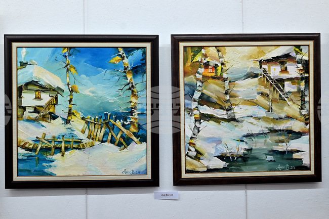 Изложба „Зима“ показват в Монтана творци от Северозападна България