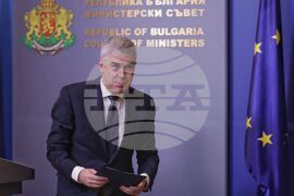 Министерски съвет - Владимир Малинов - пресконференция