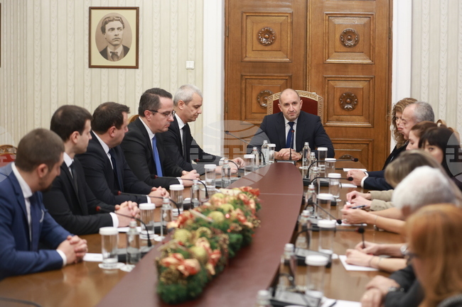 Румен Радев - ПП „Възраждане“ - консултации