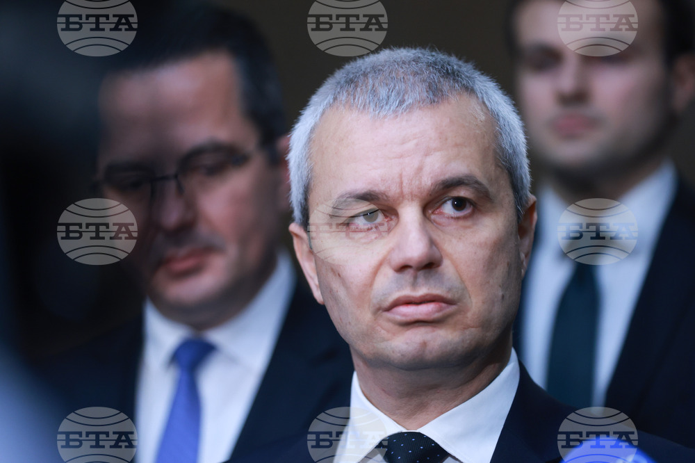 „Възраждане" - консултации - президент - брифинг - Костадин Костадинов