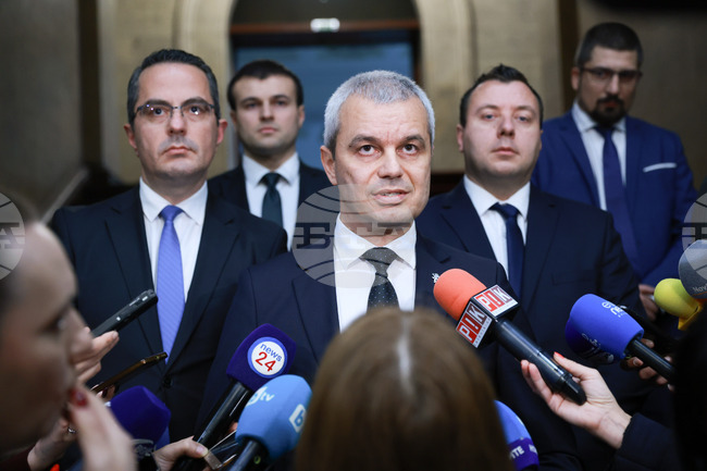  „Възраждане" - консултации - президент - брифинг