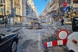 Бургас - кръстовище - ремонт