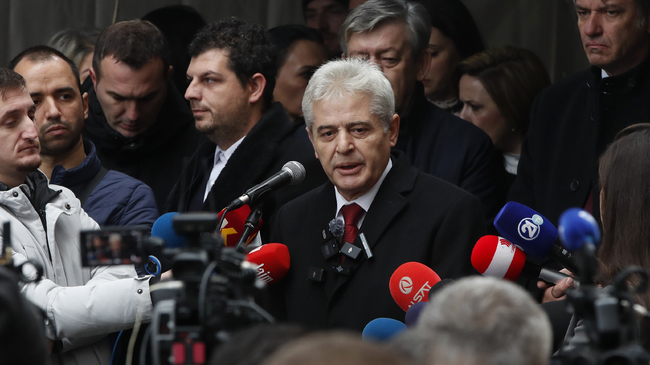 North Macedonia's Largest Albanian Party Leader Calls for Early Parliamentary Elections