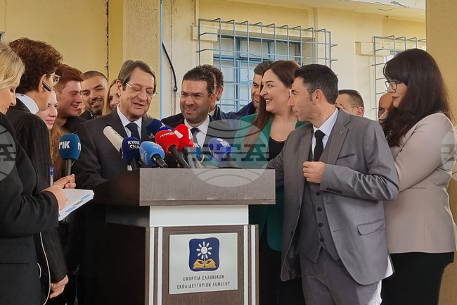 Кипър - президентски избори - Никос Анастасиадис