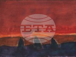 Творба на изложбата на Ивайло Мирчев. Снимка: СБХ