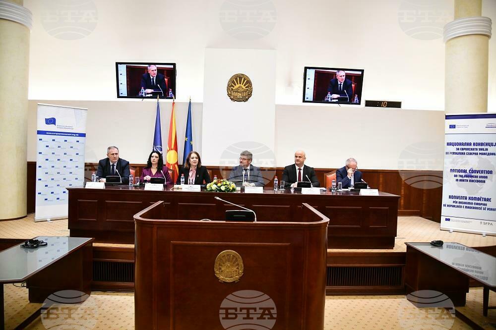 Лайчак: В ЕС има консенсус за разширяване, Северна Македония няма време за чакане