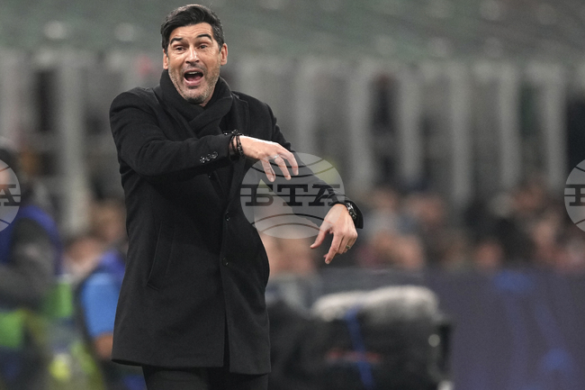 Съперникът на Лудогорец в Лига Европа Олимпик Лион се свърза с освободения от Милан треньор Пауло Фонсека