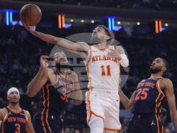 Hawks Knicks Basketball