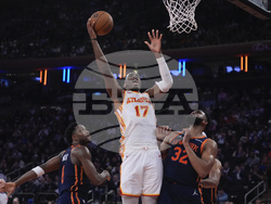 Hawks Knicks Basketball