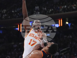 Hawks Knicks Basketball