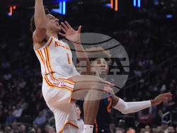 Hawks Knicks Basketball