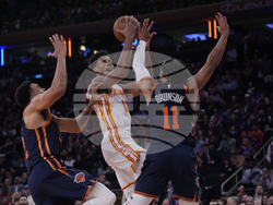 Hawks Knicks Basketball