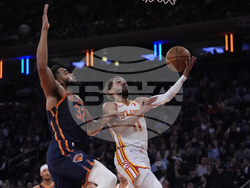 Hawks Knicks Basketball