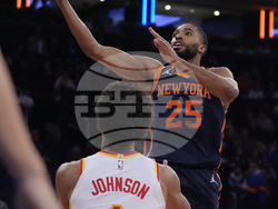 Hawks Knicks Basketball