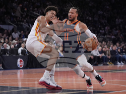 Hawks Knicks Basketball