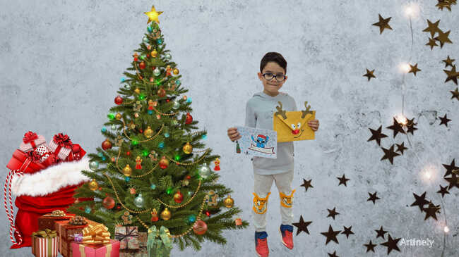 Коледни картички си размениха ученици от училище „Васил Дечев“ в Чепеларе и от училище „Св. св. Константин и Елена“ в Ел Раал, Испания