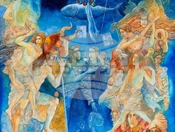 Творба на Стоимен Стоилов. Снимка: Организаторите на изложбата