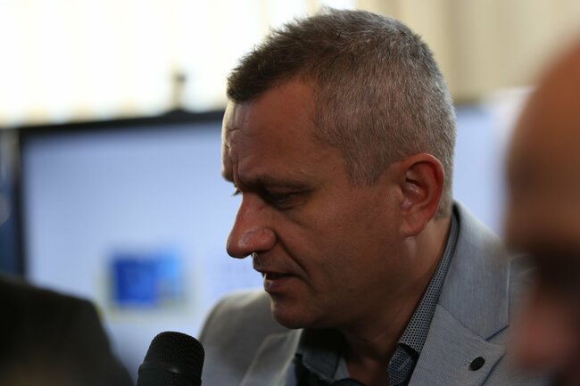 Разчитам да продължим контактите чрез образование, каза деканът на Филологическия факултет на ЮЗУ „Неофит Рилски“ доц. Радослав Цонев