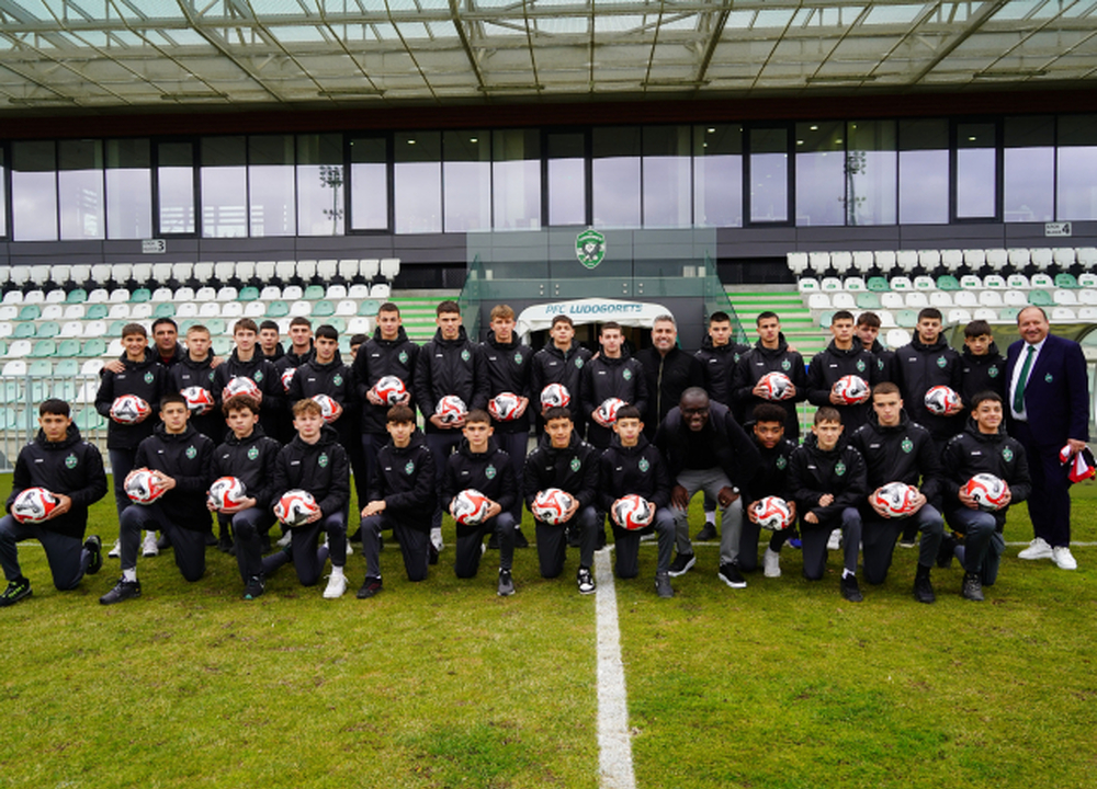 Бившият нападател на Лудогорец Игор Тиаго направи щедро дарение за школата на разградчани