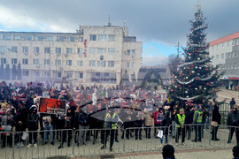 Търговище - протест - Съдебна палата