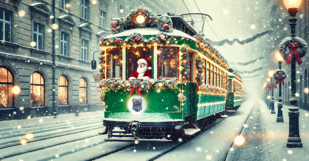 Район Средец отново пуска коледния ретротрамвай