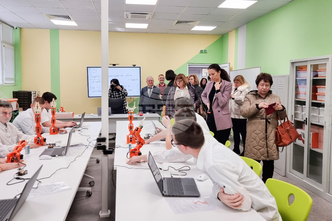 Видин - училище - Център за високи постижения - откриване