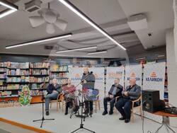 Георги Господинов е тазгодишният носител на литературната награда „Хеликон“. Снимка: Гергана Николова / БТА