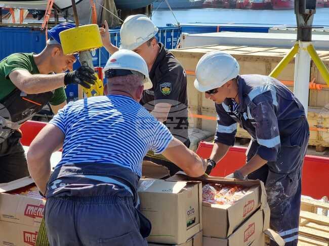 Day 41: Final Loading Activities as RSV 421 Prepares to Depart from Mar del Plata
