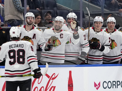 Blackhawks Islanders Hockey