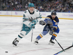 Sharks Blues Hockey