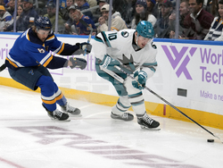 Sharks Blues Hockey