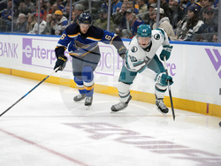 Sharks Blues Hockey