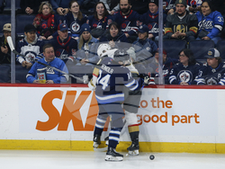 Golden Knights Jets Hockey