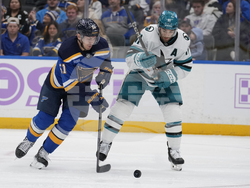 Sharks Blues Hockey
