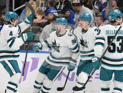 Sharks Blues Hockey