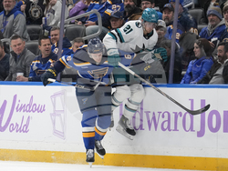 Sharks Blues Hockey