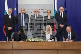 Министерски съвет - споразумения - подписване