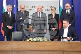 Министерски съвет - споразумения - подписване