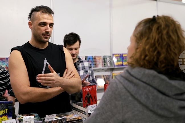 НДК - Софийски международен панаир на книгата - Даниел Атанасов - Сатанасов