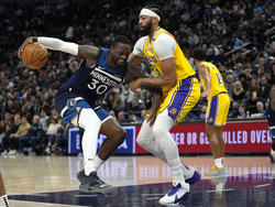 Lakers Timberwolves Basketball