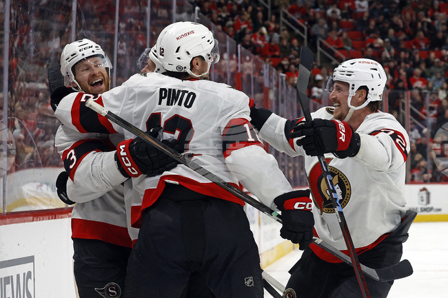 Отава Сенатърс победи Каролина Хърикейнс в мач от НХЛ