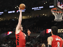Spurs Trail Blazers Basketball