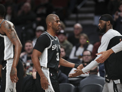 Spurs Trail Blazers Basketball
