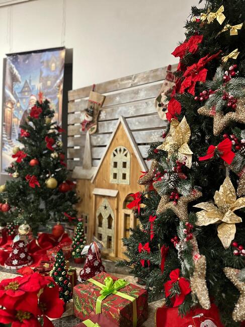 Коледната украса в Министерството на образованието и науката е направена от ученици от Своге