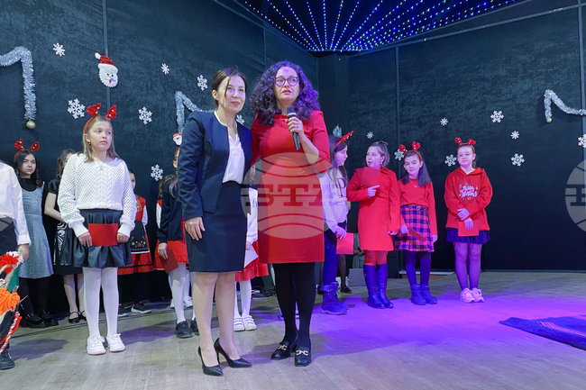 Турция - Одрин - българско училище - коледно тържество