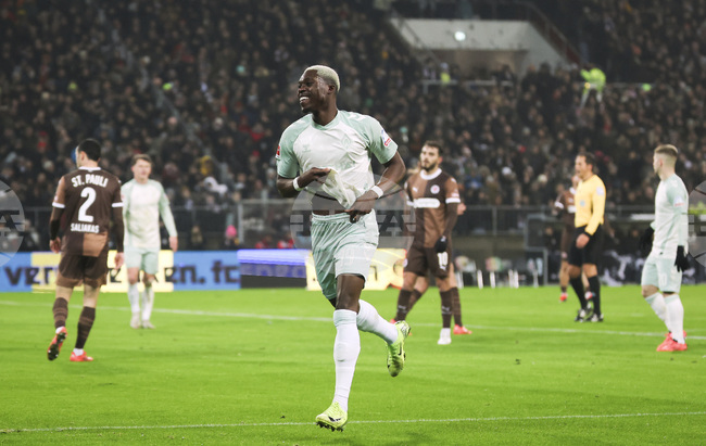 Вердер със сериозен скок в класирането в Бундеслигата след победа над Санкт Паули