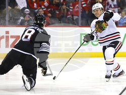 Blackhawks Devils Hockey