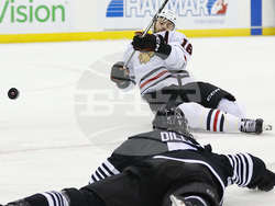 Blackhawks Devils Hockey