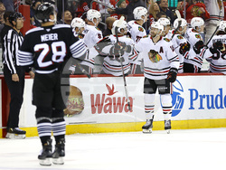 Blackhawks Devils Hockey